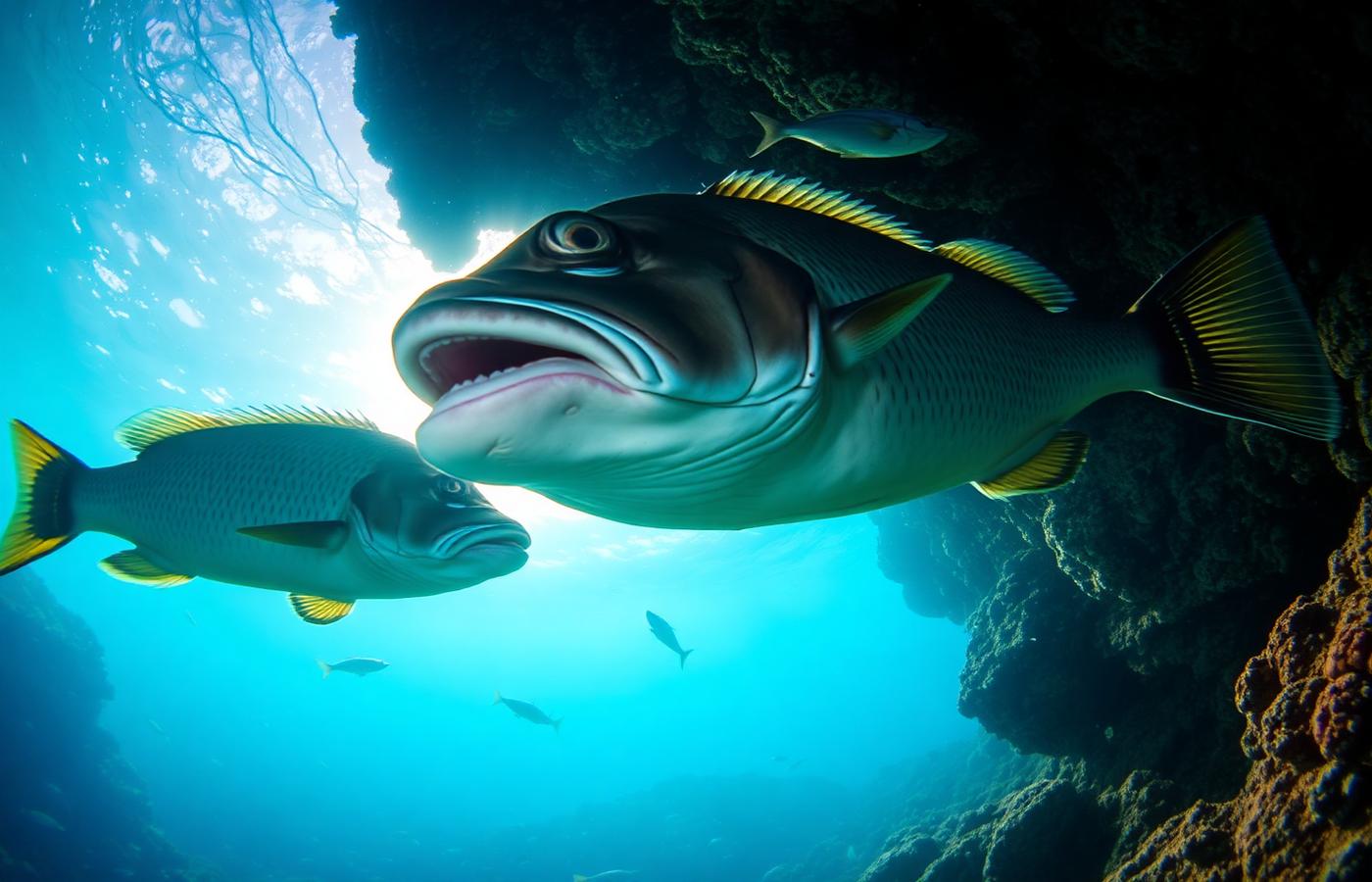 Garajau Marine Reserve dive site in Madeira